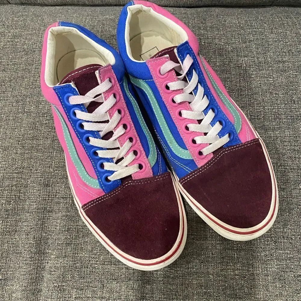 Vans Frayed Laces Old Skool Sneakers Men Size 10